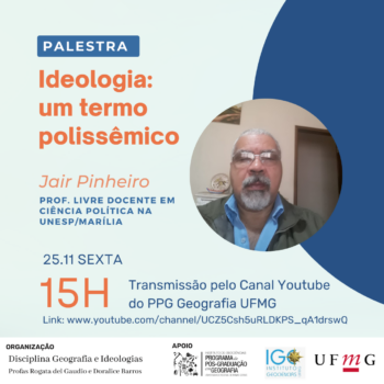 Palestra no PPG Geografia - 