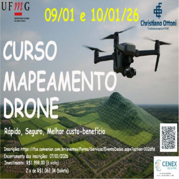 CURSO DE MAPEAMENTO COM DRONE