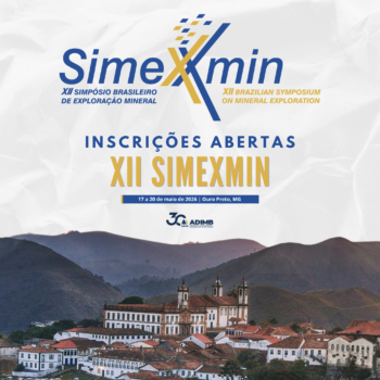 Inscrições abertas: SIMEXMIN 2026 | O maior evento de prospecção mineral da América Latina